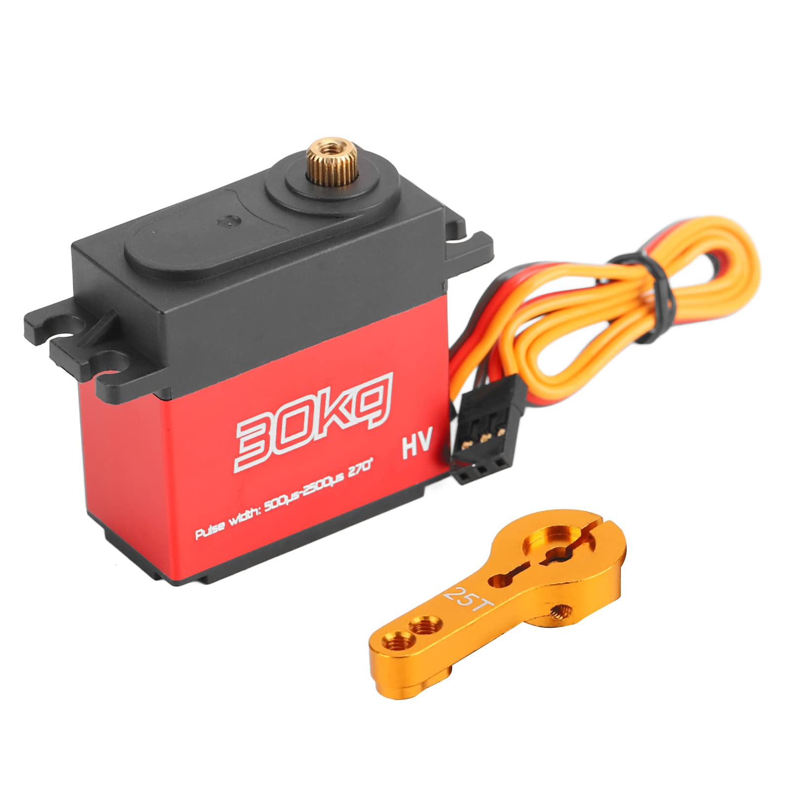 Servomoteur RC Pro 30 Kg – Haute Vitesse 0.09s/60° – 360° Étanche IP66 – Acier Inox – 270° (DS3230PRO)