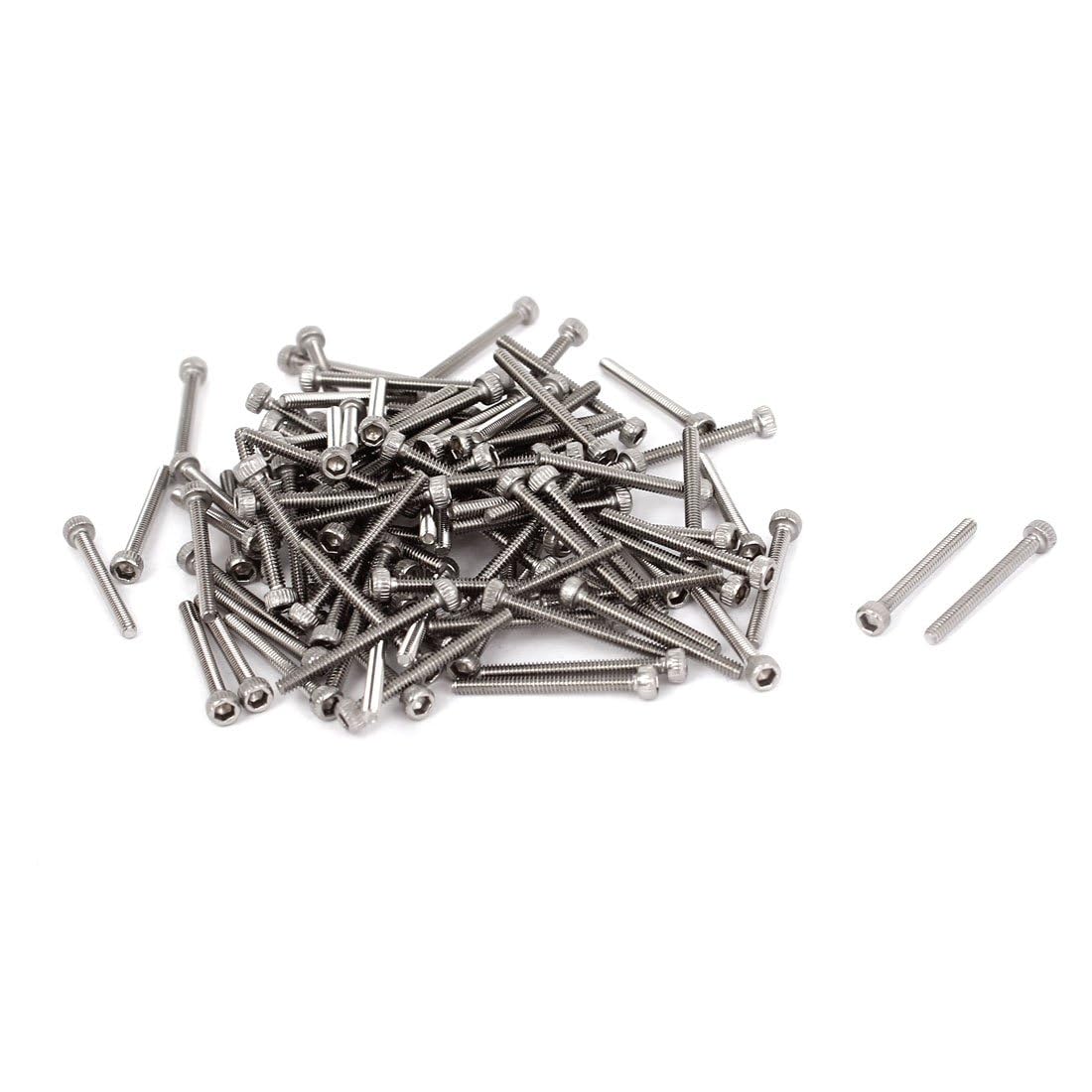 TA-VIGOR M1.6 x 16mm Socket Head Cap Screws, 100PCS Machine Screws