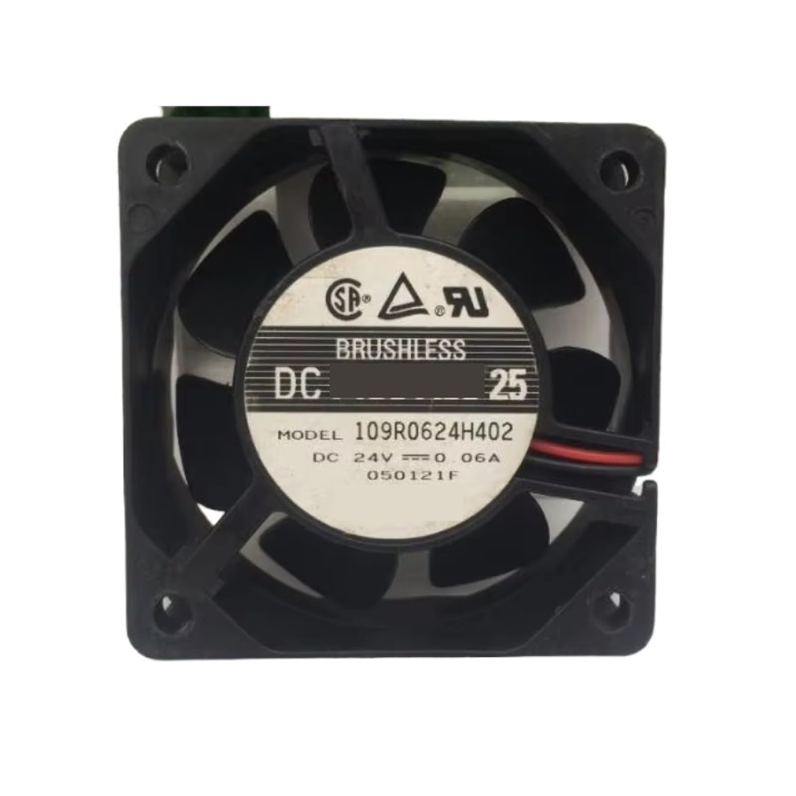TPKMVGAP 109R0624H402 DC 24V 0.06A 60x60x25mm 2-Wire Server Cooling Fan