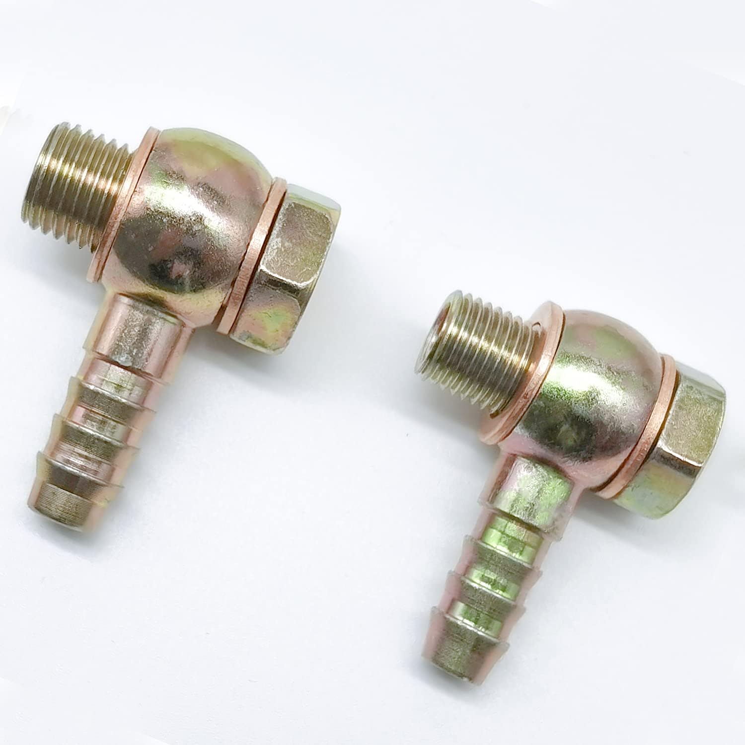 Juego De 4 Accesorios Para Manguera De Jardín - Latón, 12 Mm (1/2"), Incluye Boquilla Y Adaptadores