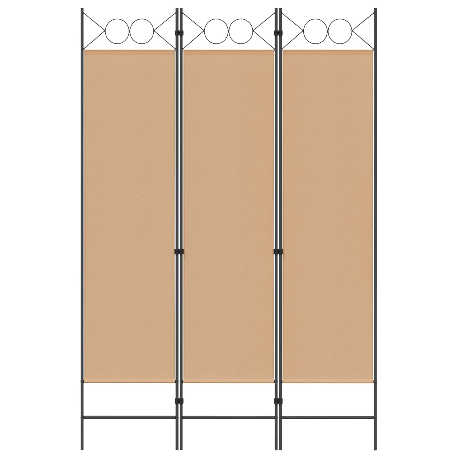 Separador de habitaciones de 3 piezas, tela beis, 120 x 180 cm, plegable, independiente, para dormitorio, salón, oficina, interior, privacidad y decoración