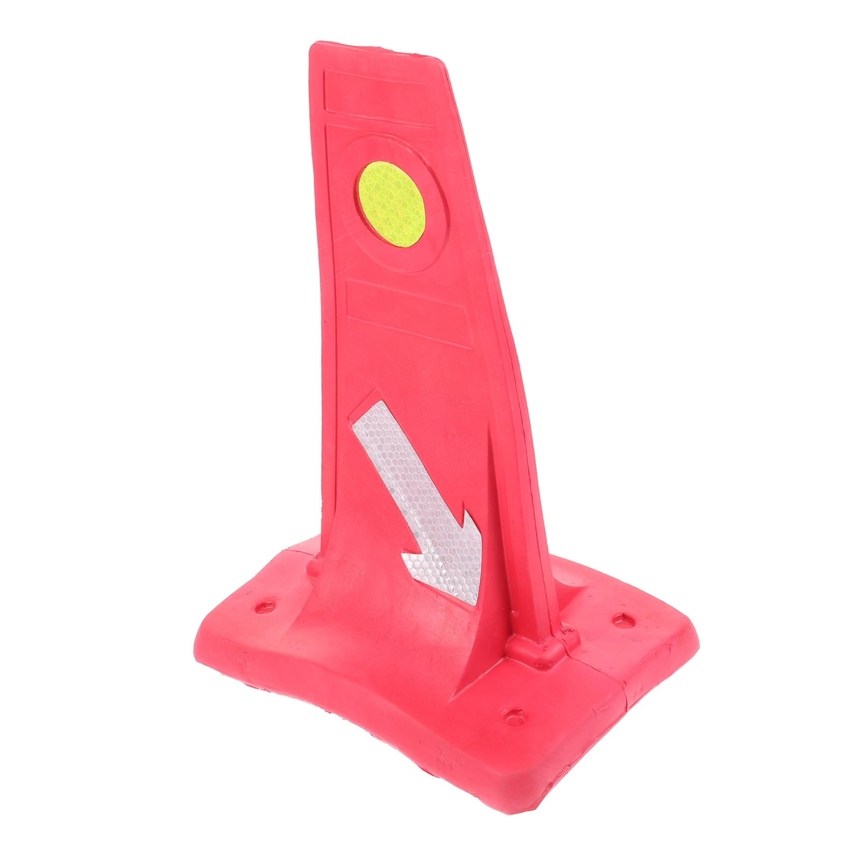 ULTECHNOVO 2pièces Panneau De Déviation Automobile Signalisation De Circulation Réfléchissante pour Sécurité Routière Cone De Signalisation pour Formation Conducteurs Et Direction De