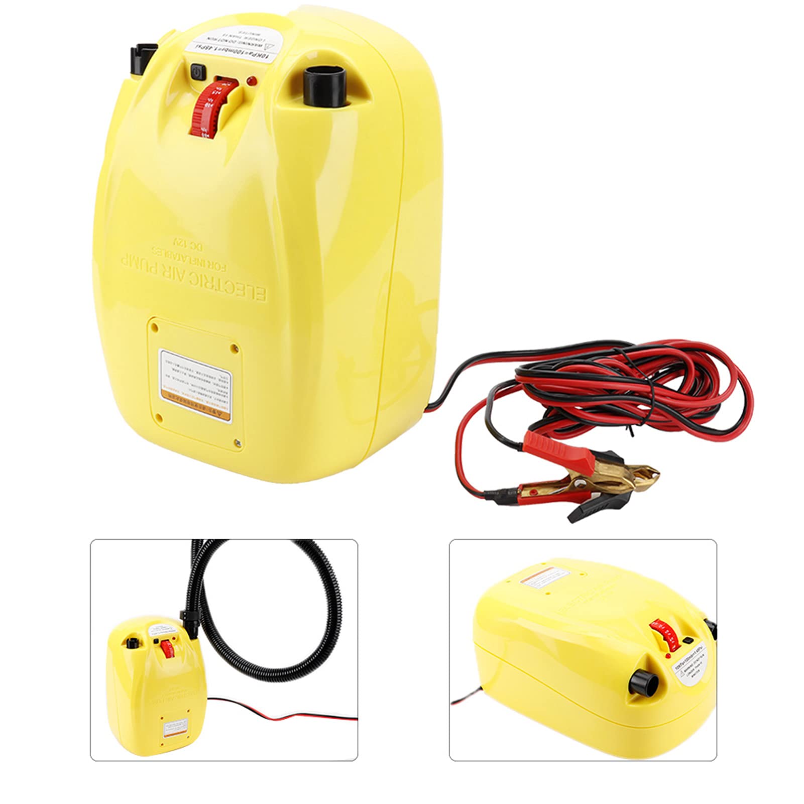 Pompa Elektryczna, 12 V, Wysokociśnieniowa Elektryczna Pompa Powietrza Do Pontonów, Łodzi, Tratw I Kajaków