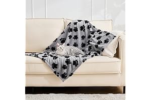 Jacquard Dog Plush Blanket: Ultimate Comfort for Your Furry Friend