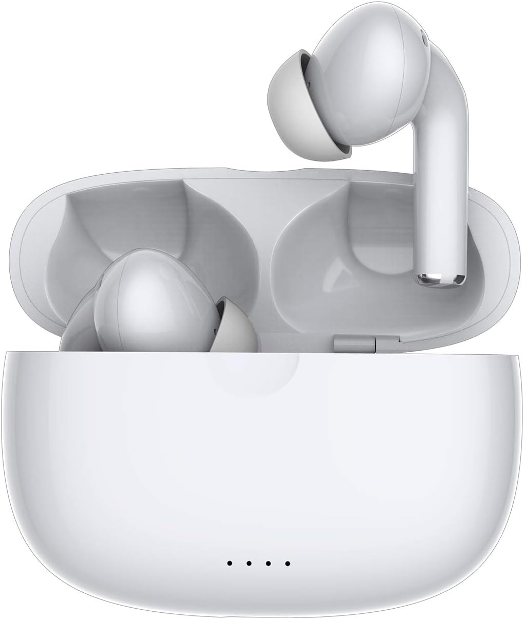 Wireless Earbuds, TECTAG Wireless Earbuds with Touch Control Bluetooth Headphones with Three Sizes of Earplugs are Availableolation Deliver Clear and Flawless in-Ear Call Quality.
