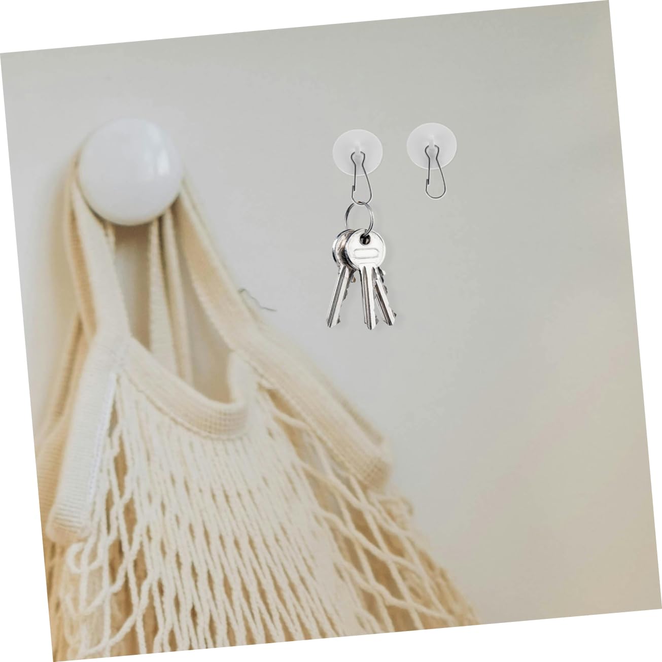 100 Ganchos Adhesivos Transparentes para Techo, Reutilizables Taladro, de Acero Inoxidable y Plástico, para Decoración de Navidad y Bodas