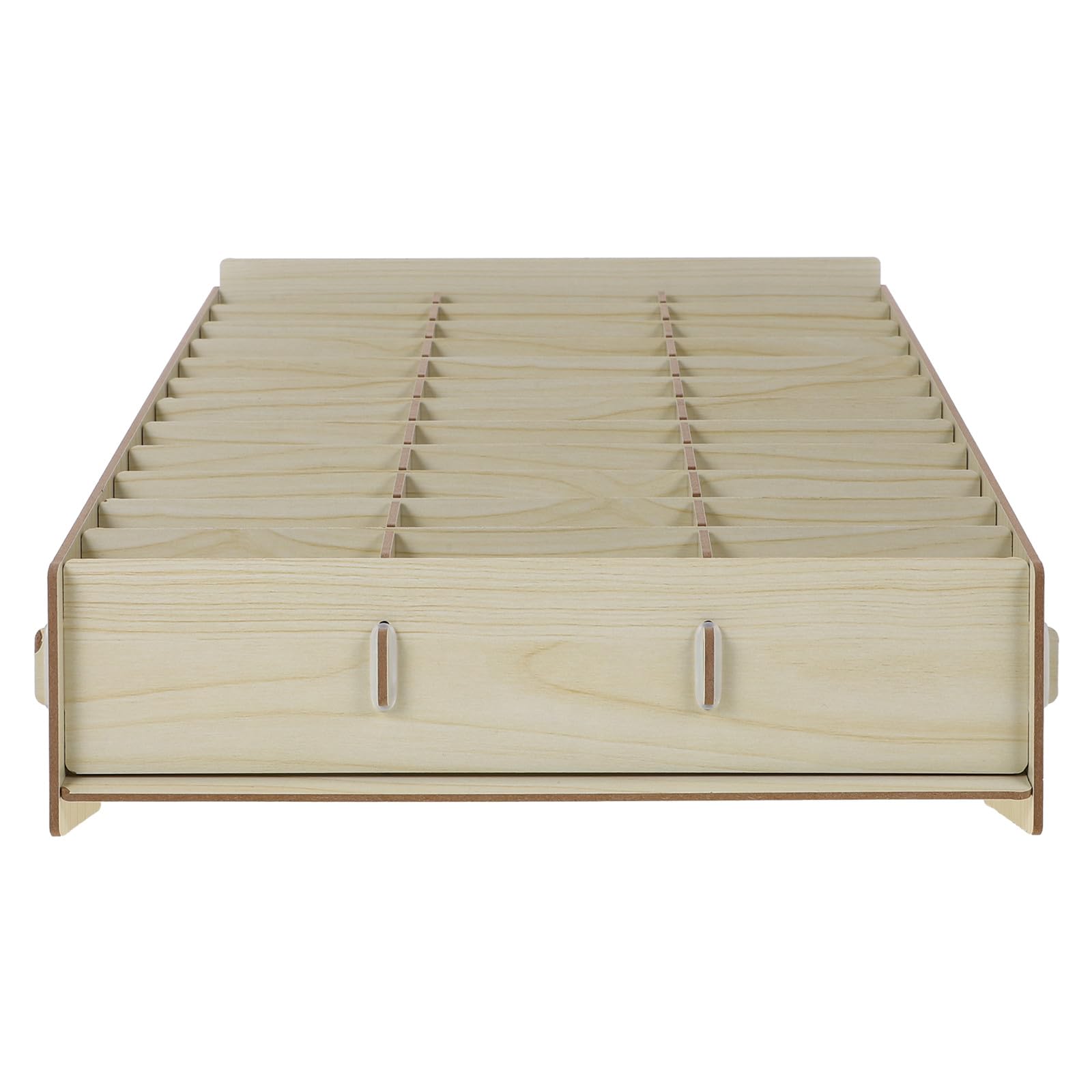 Support de rangement en bois pour smartphones pour libérer l'espace de réunion