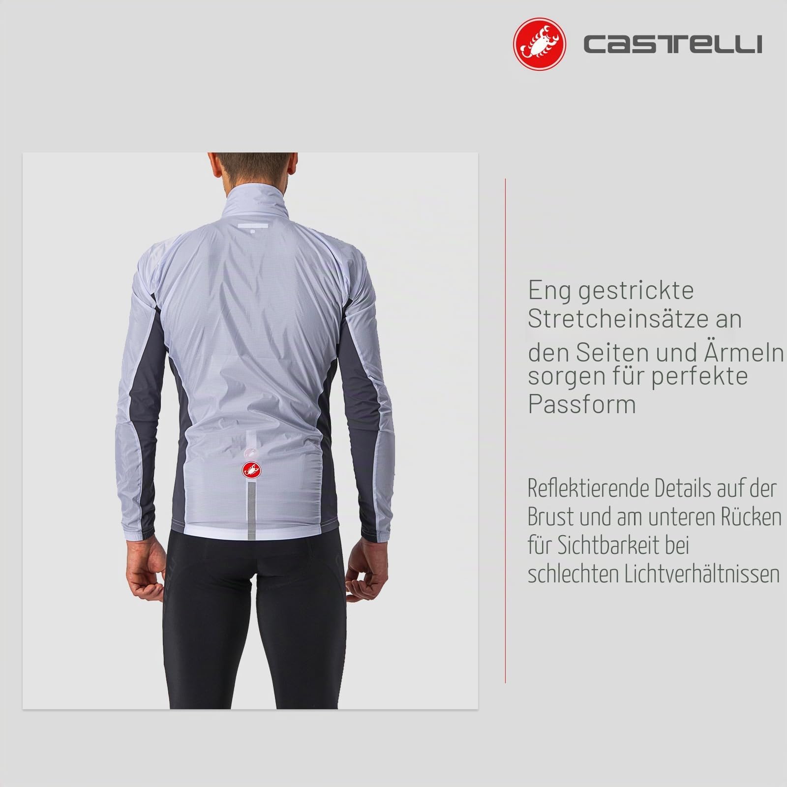 CASTELLI Herren Squadra Stretch Jkt Jacket (1er Pack)