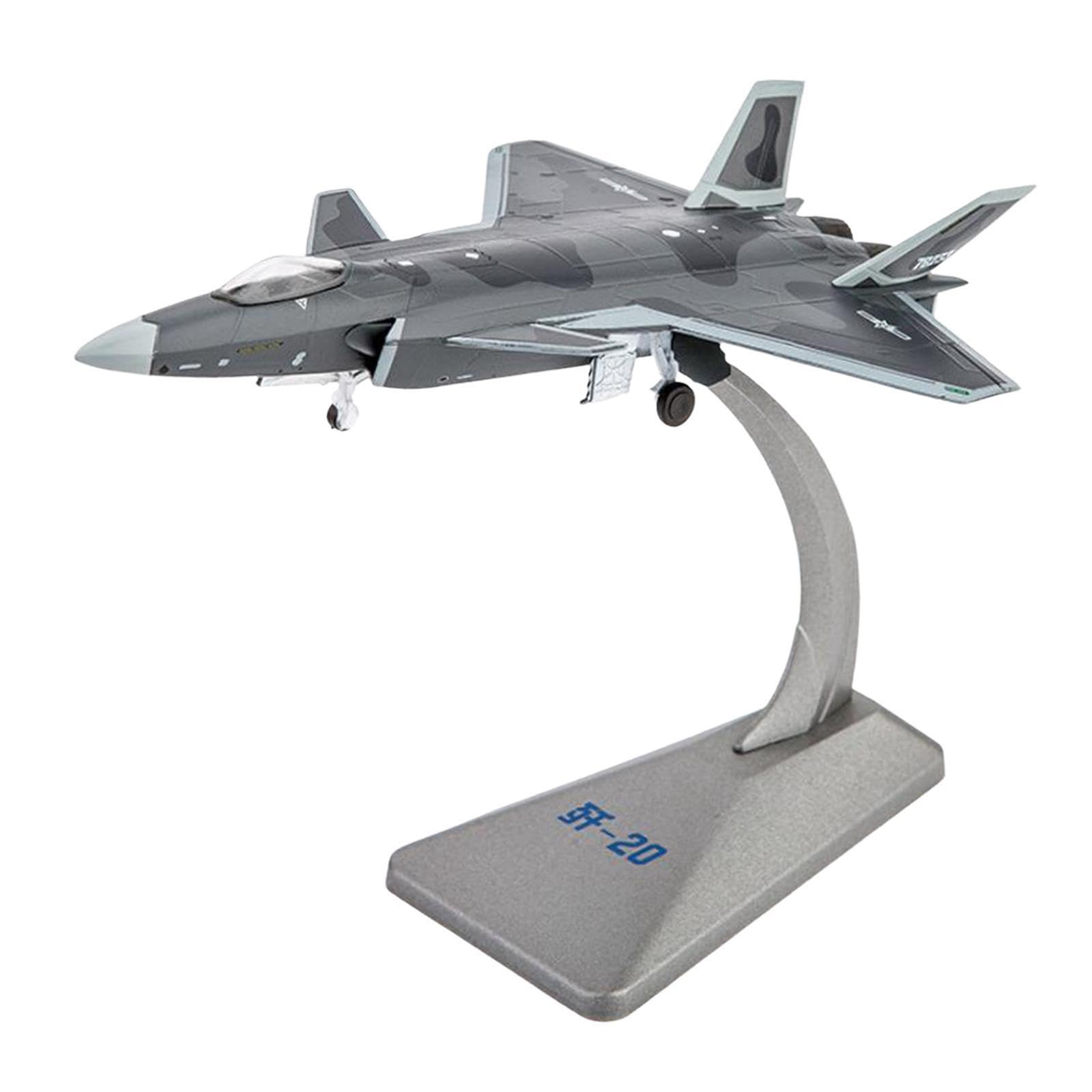 Quxvuis Beautiful Fighter Plane Figures 1/144 Scale Fighter Model Delight Aviation Enthusiasts While Enhancing Home Decor Diecast Plane Metal Aircraft Toys