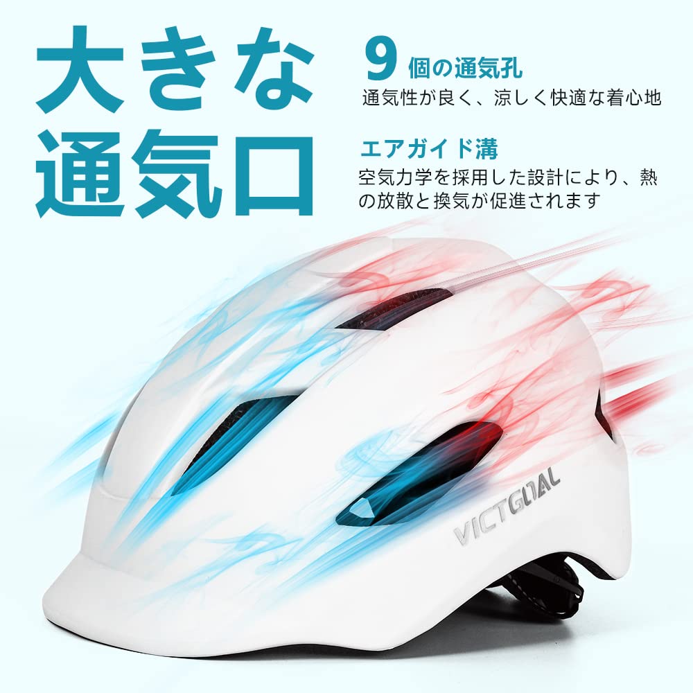 Amazon | VICTGOAL 自転車 ヘルメット 大人用 ロードバイク ヘルメット Amazon | VICTGOAL 自転車 ヘルメット 大人用 ロードバイク ヘルメット