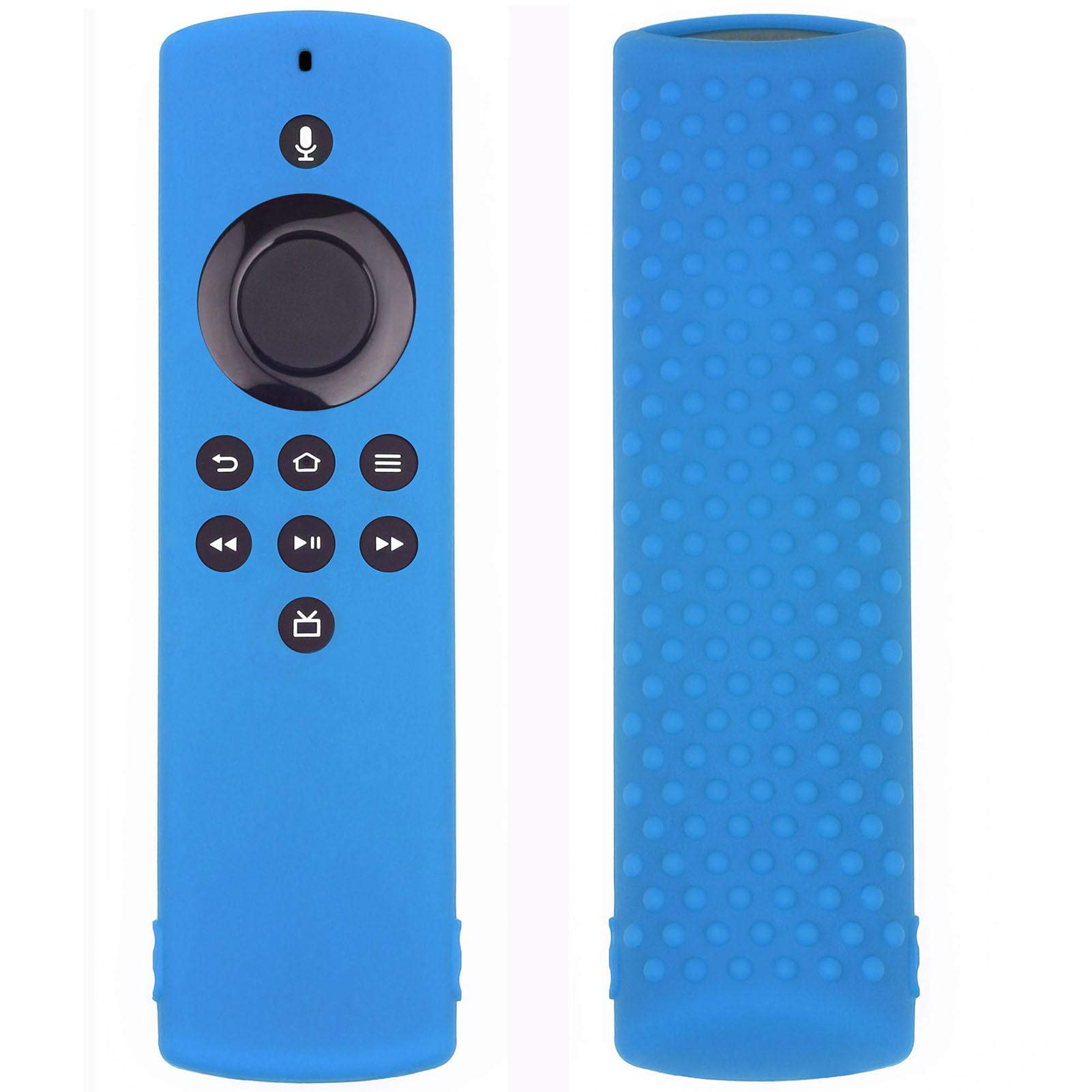 Housse En Silicone Pour Fire TV Stick Lite - Protection Anti-Chute, Antidérapante, Accès Aux Ports - Noir/Bleu/Rouge/Violet