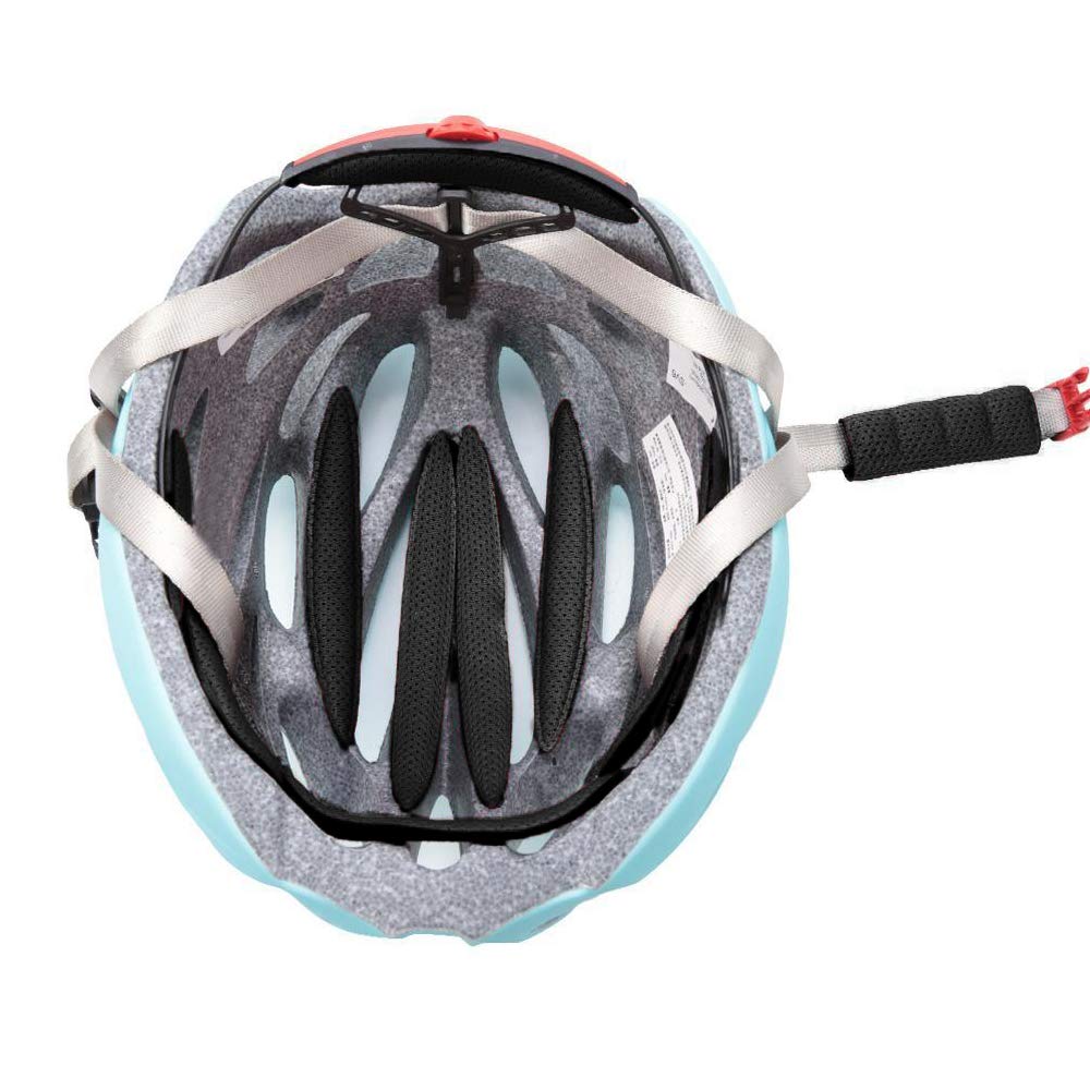 kinnpolster fahrradhelm AOUTACC 6er Pack für Fahrradhelme, Schwämme für Kinnriemen Sport & Freizeit Category:E Bike_Shimano Nexus SL C7000 5 Farbe:blau (petrol blue glanz) Radfahren gegen die Einbahnstraße