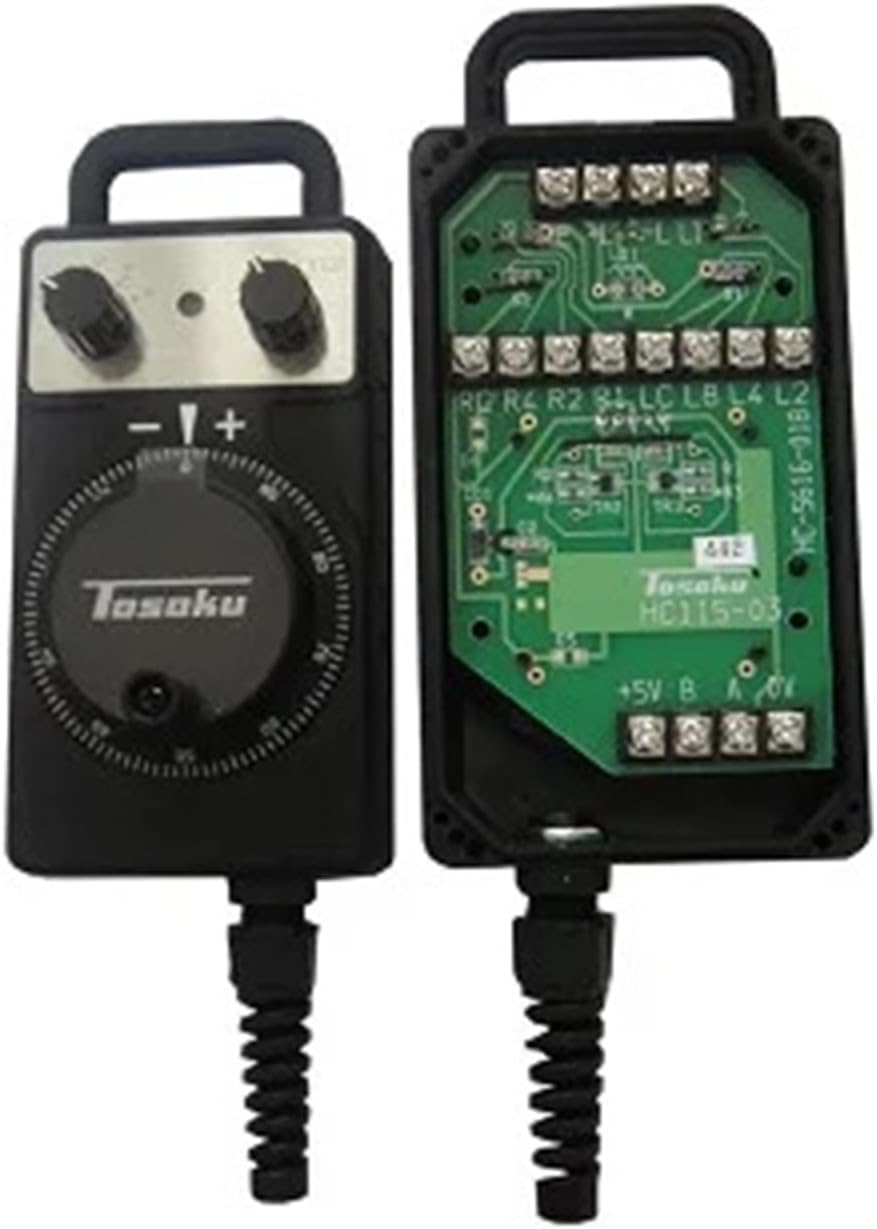 HC115 Manual Pulse Generator - Electronic Handwheel for Machine Hand Wheel, Hand Wheel(Only Include Cable)