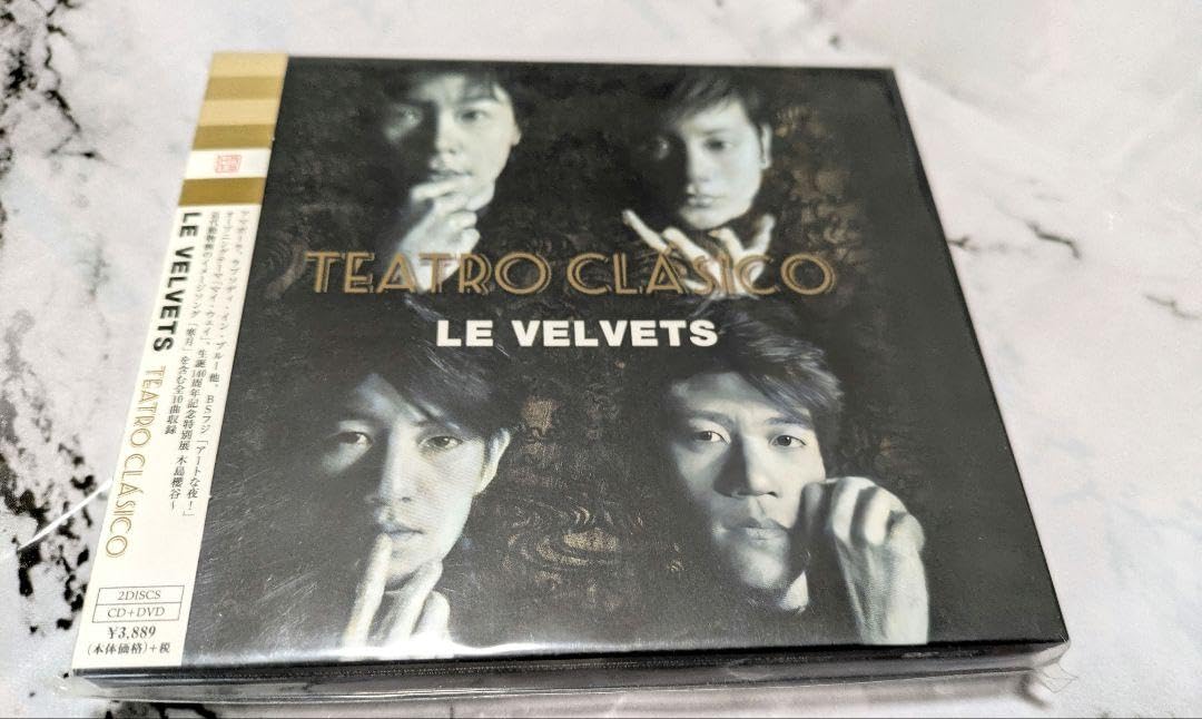 LE VELVETS TEATRO CLASICO CD&DVD サイン付き LE VELVETS TEATRO CLASICO CD&DVD サイン付き LE VELVETS TEATRO