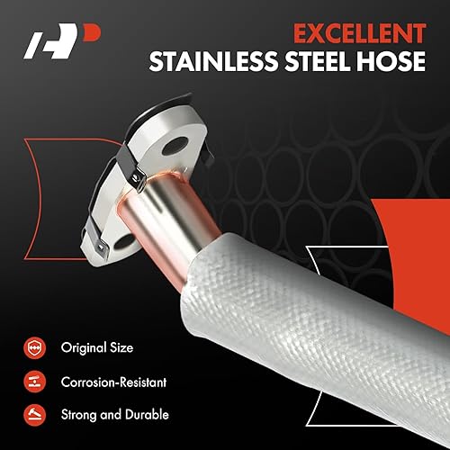 Vista 5 de A-Premium Tubo de retorno de aceite turbocompresor compatible con vehículos Buick, Chevrolet - 1.4L - Encore 2013-2021, Cruze 2011-2016, Sonic