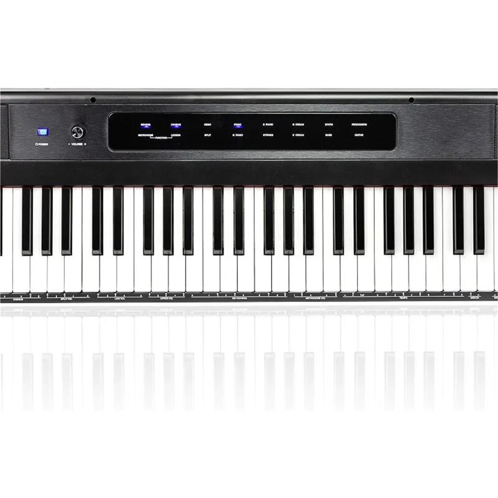 Pianino Elektroniczne 88 Klawiszowe Pianino Elektroniczne Z Klawiaturą Cyfrową I Pełnowymiarowym Półważonym Zasilaczem