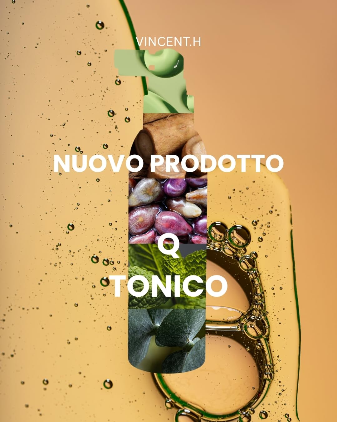 VINCENT.H Trattamento Cuoio Capelluto Tonico – Soluzione Rinfrescante