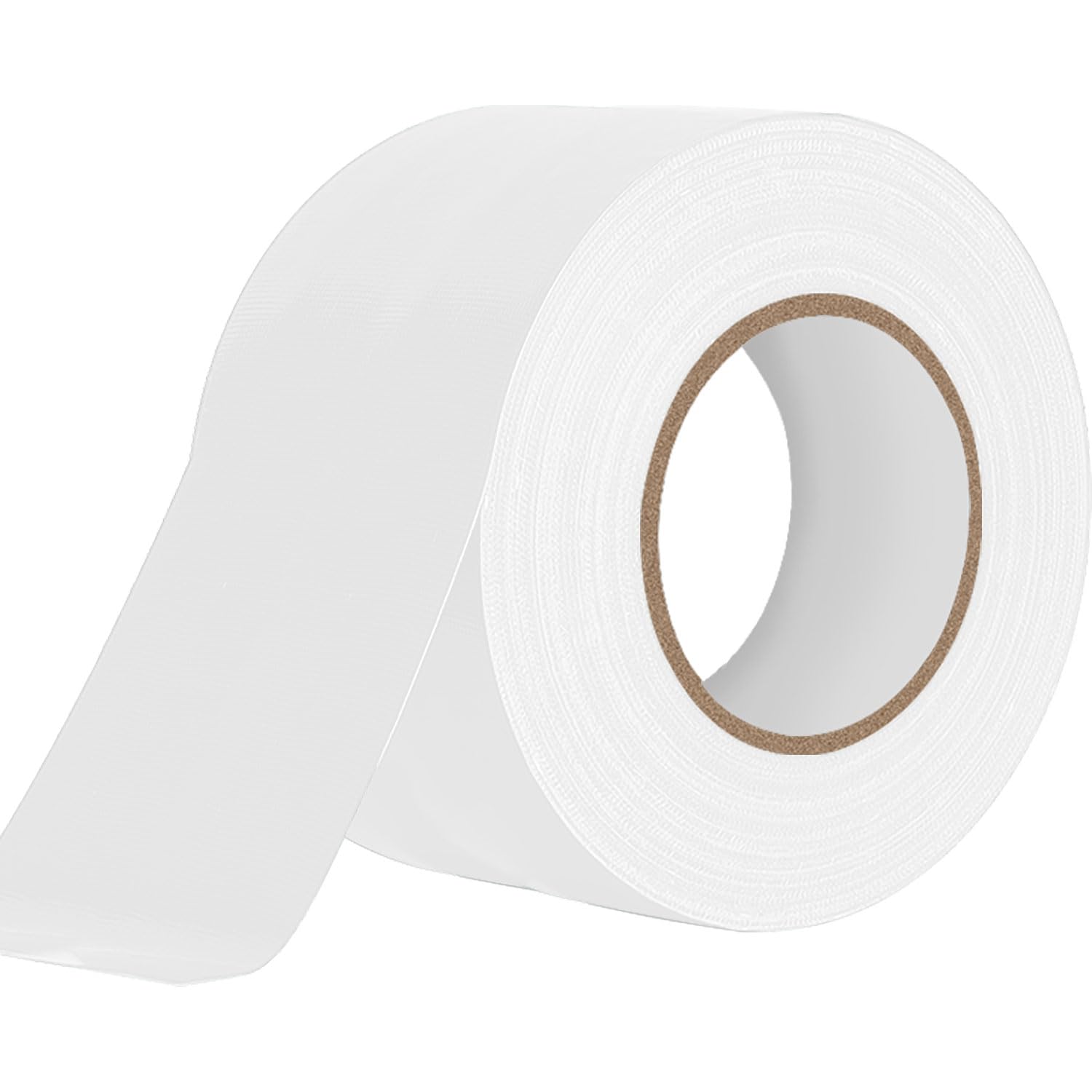 Humyu White Duct Tape Haevy Duty 48mm x 20m, Gaffer Tape Strong Waterproof Cloth Repair Tape for Sealing, Bundling, Strapping, Patching, Packaging