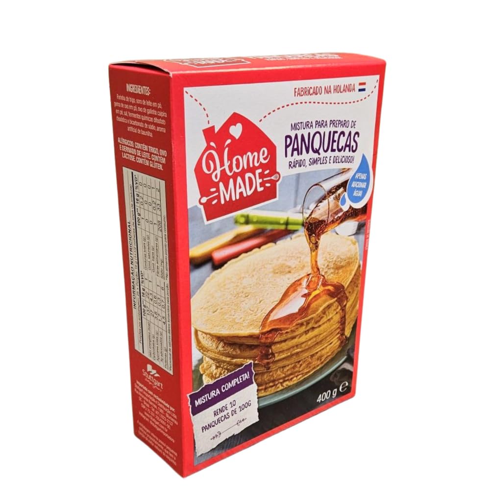 Mistura para preparo de Panquecas 400g - Produto da Holanda