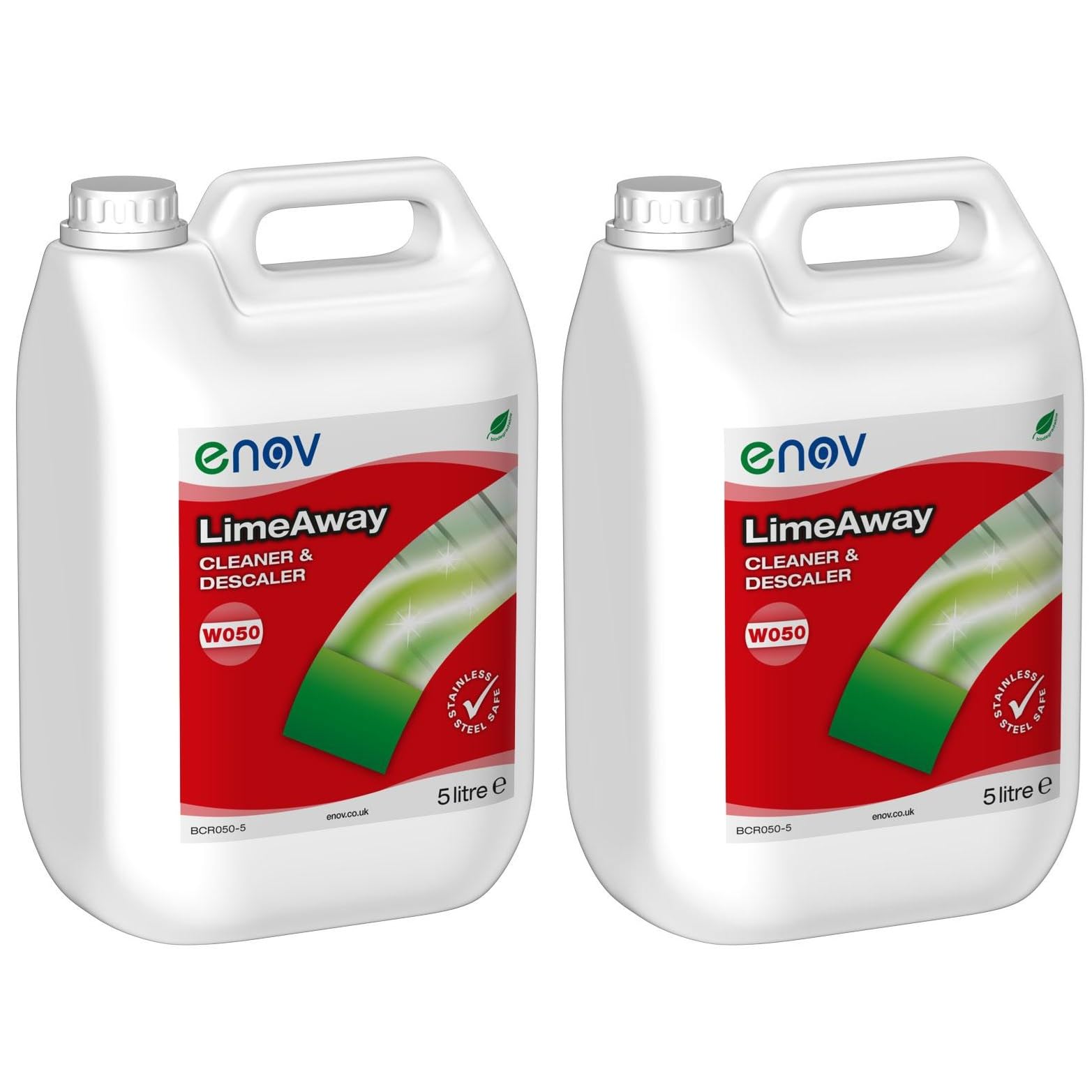 Enov® W050 LimeAway Toilet Cleaner & Descaler ~ 2 x 5 Litre