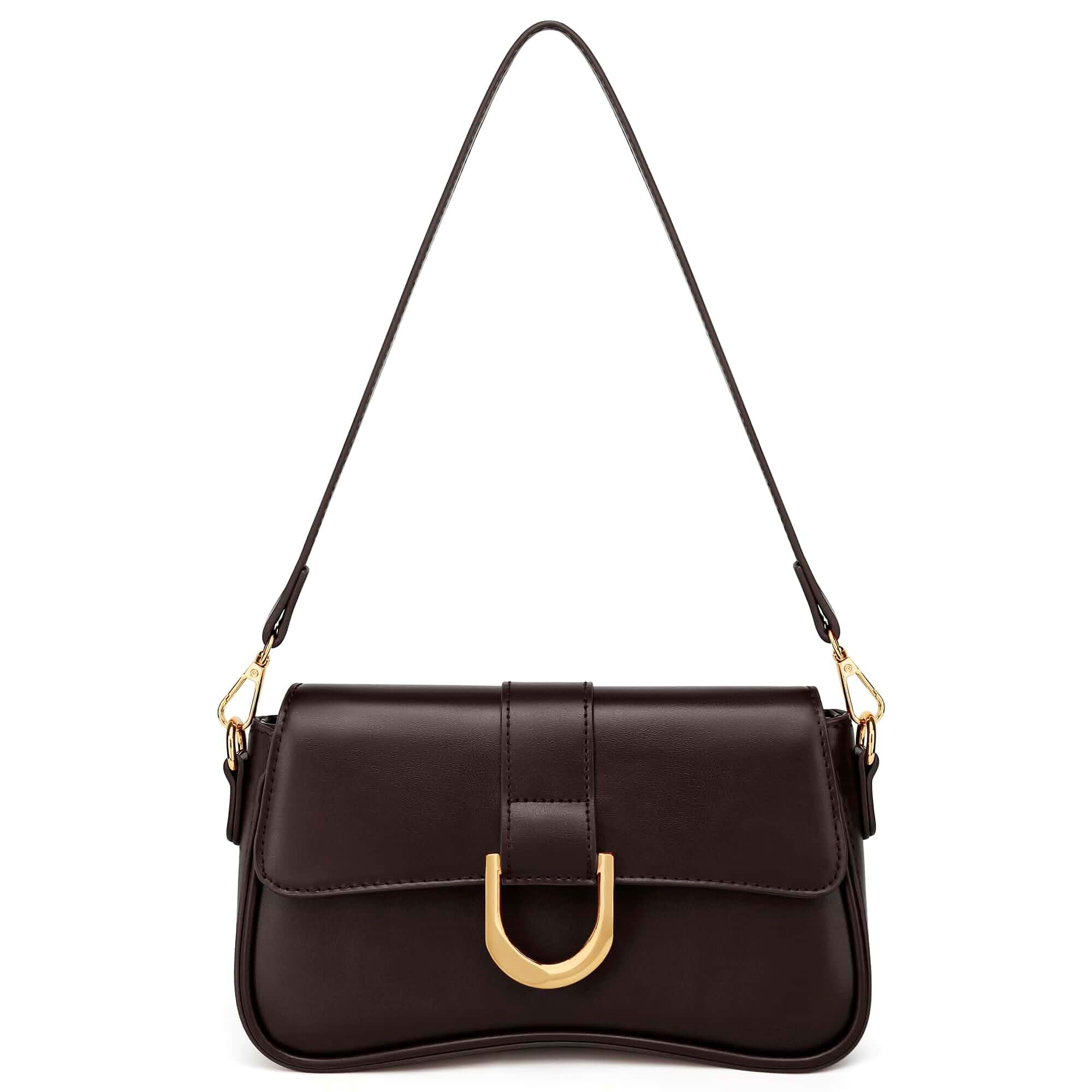 KKXIU Shoulder Bag for Women, Small Handbag Cute Purse Retro Clutch Underarm Hobo Bag