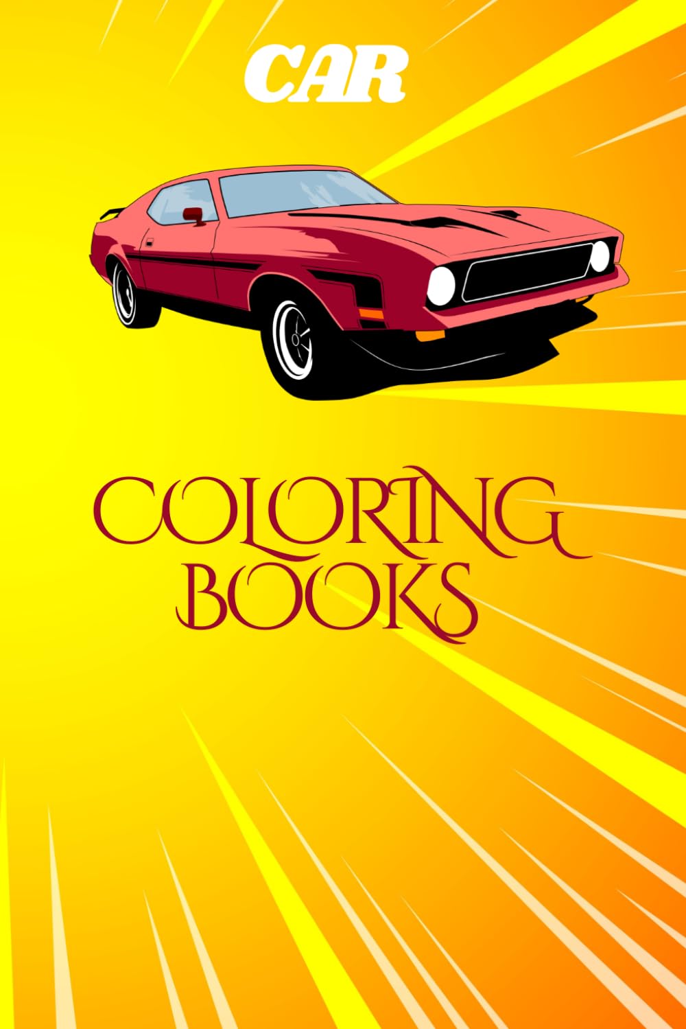 Car Colouring Books For Kids and Adults