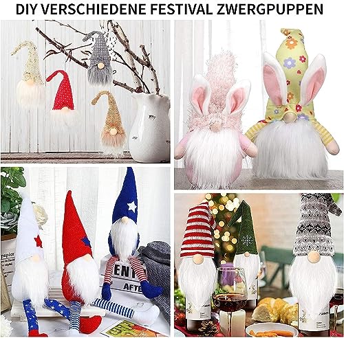 Kunstfell Band Kunstpelz Fellstoff, MUSLONG zotteligen Pelz Stoff Schnitte flauschige Pelz Patches ideal zum Basteln, Nähen, Dekorieren | Dekoband Plüsch Trim Stoffrolle, 5x150cm