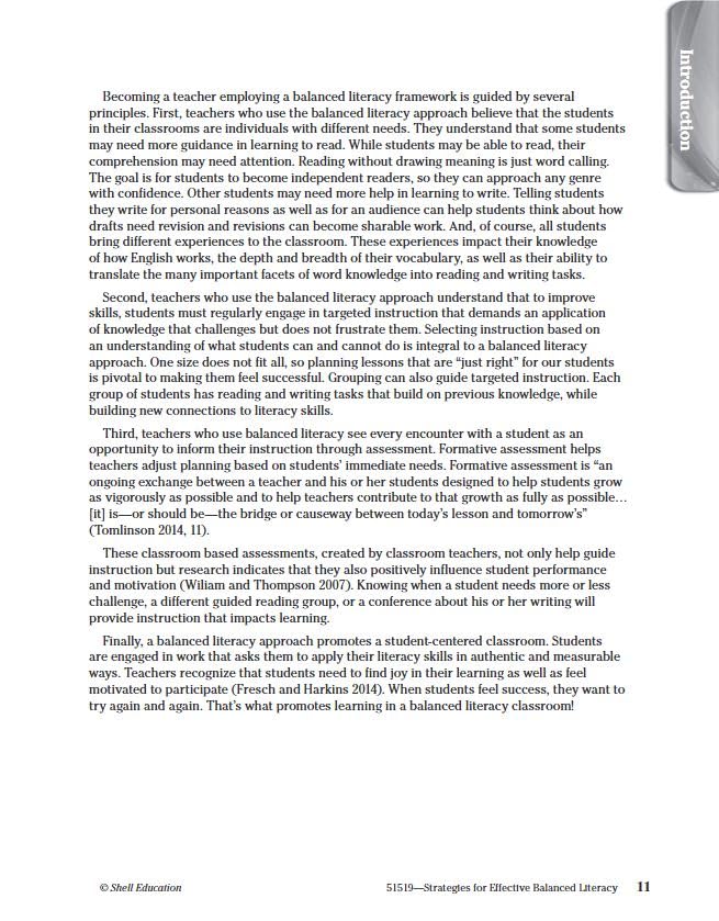 Strategies for Effective Balanced Literacy (Professional Resources) - Image 6