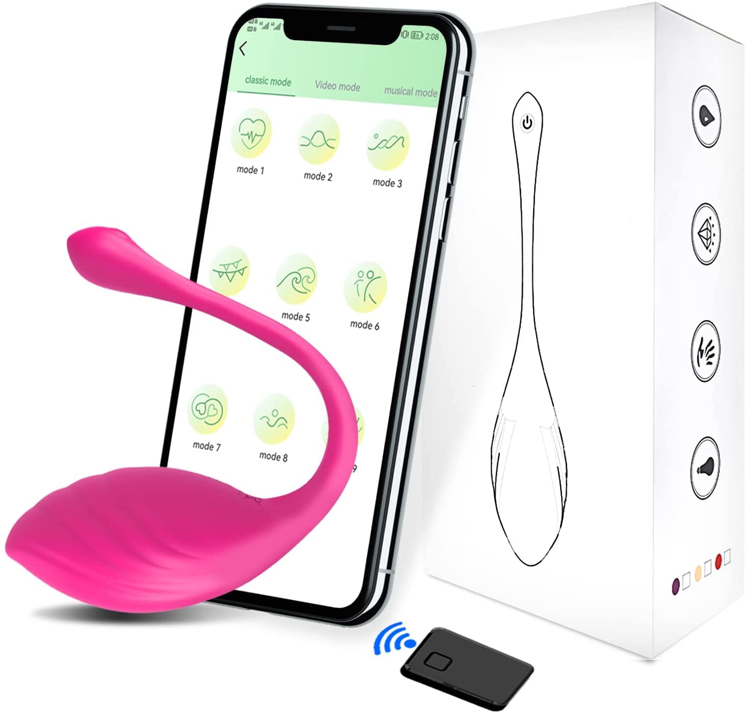 vibromasseur bullet Aranys Mini Bullet Vibrator