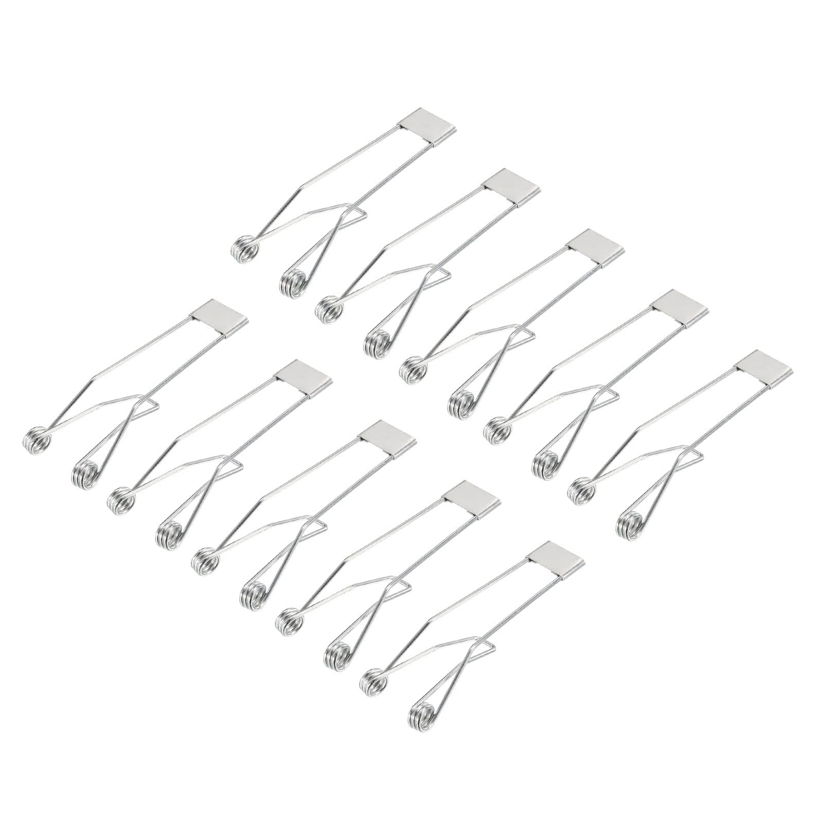 TA-VIGOR 75x24mm Downlight Spring Clips, 8 Pack Emitting Diode Recessed Lighting Accessories Securing Clamps for Ceiling Lamp