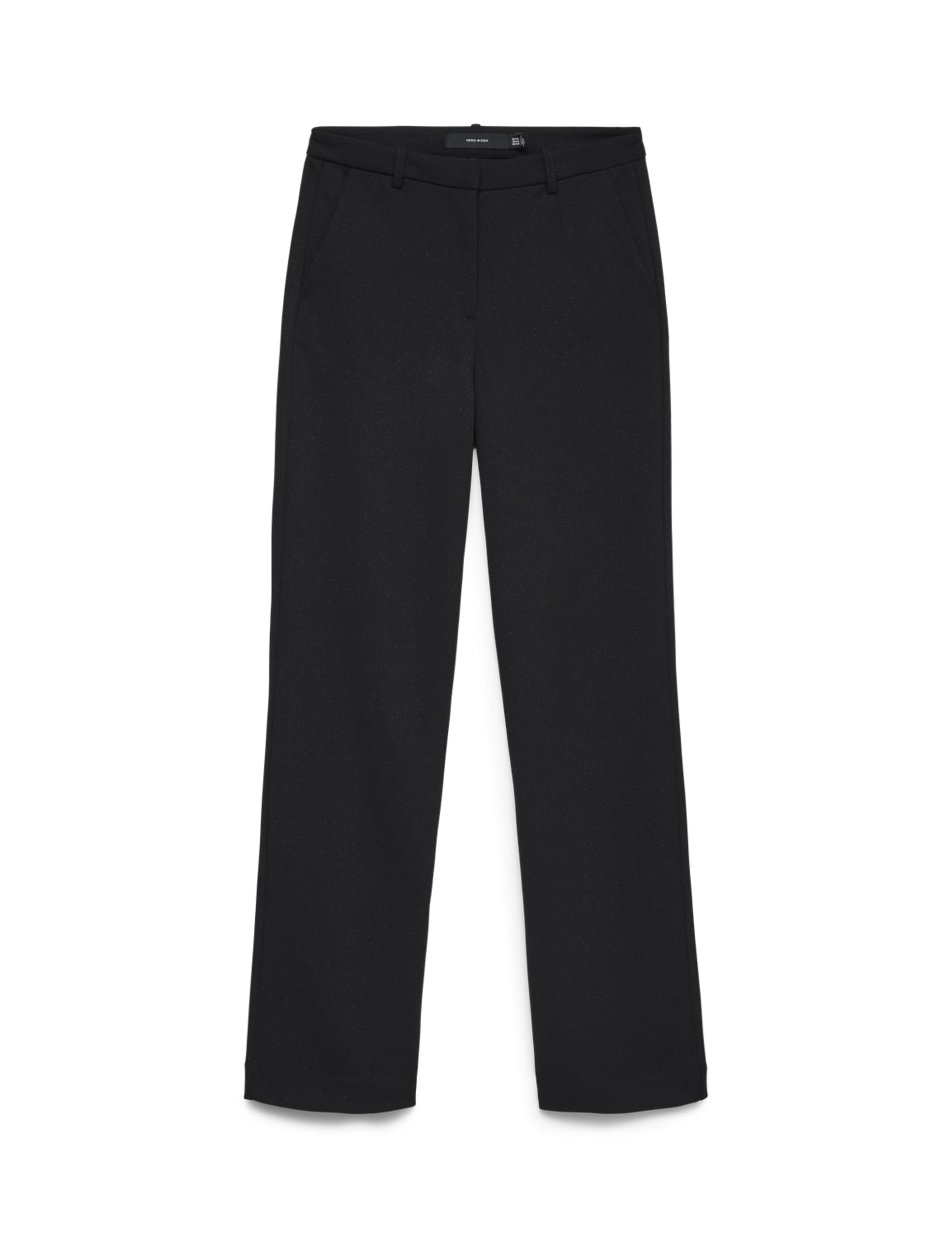 VERO MODA Damen Vmzamira Mw Straight Glitter Pant Noos