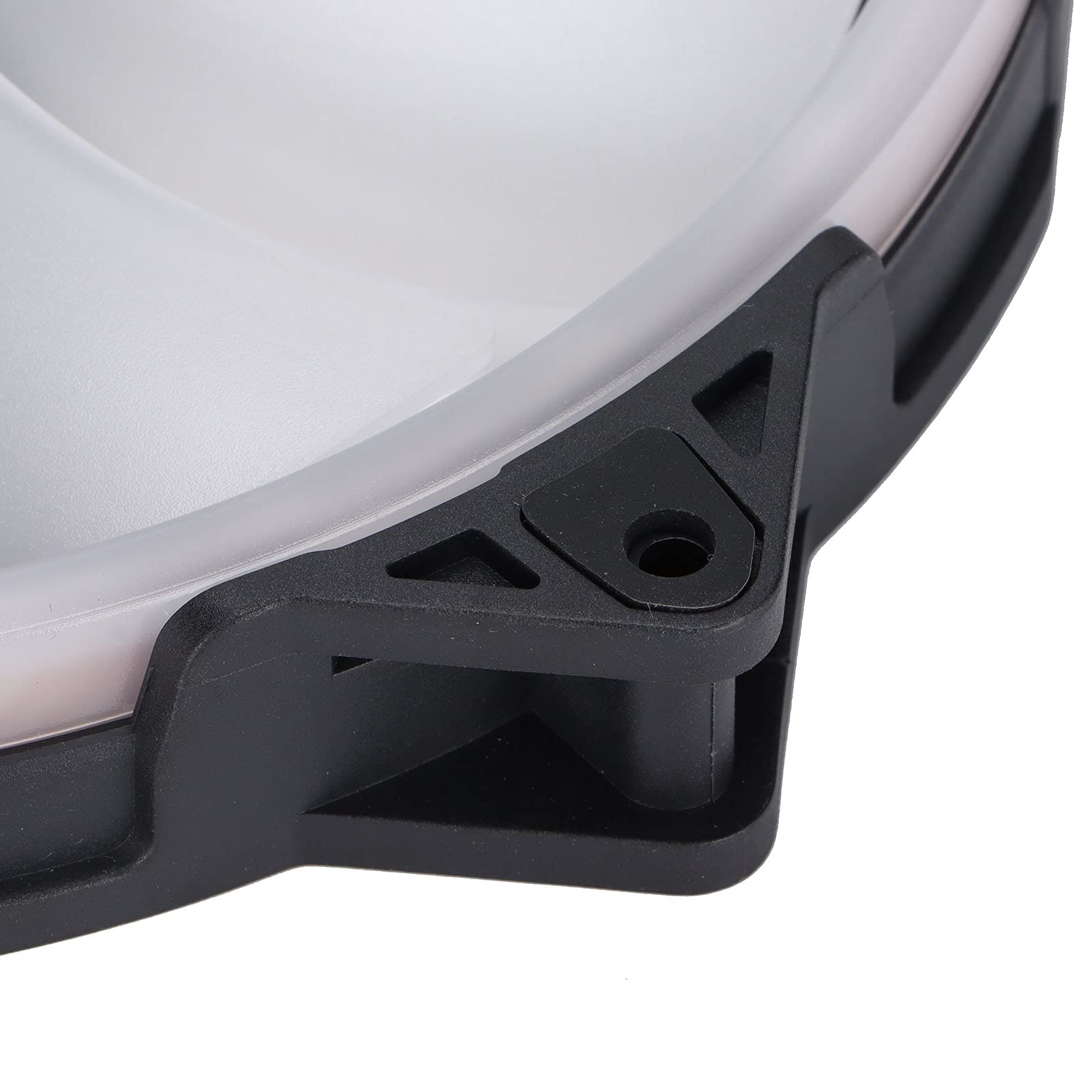 Ventole per Case, 200 Mm Grandi Cuscinetti Idraulici Ventole Volume D'aria ARGB Effetto Luce Silenzioso a Basso Rumore 4PIN PWM+5V ARGB Clicca per Collegare Ventola per Case del Computer 12V