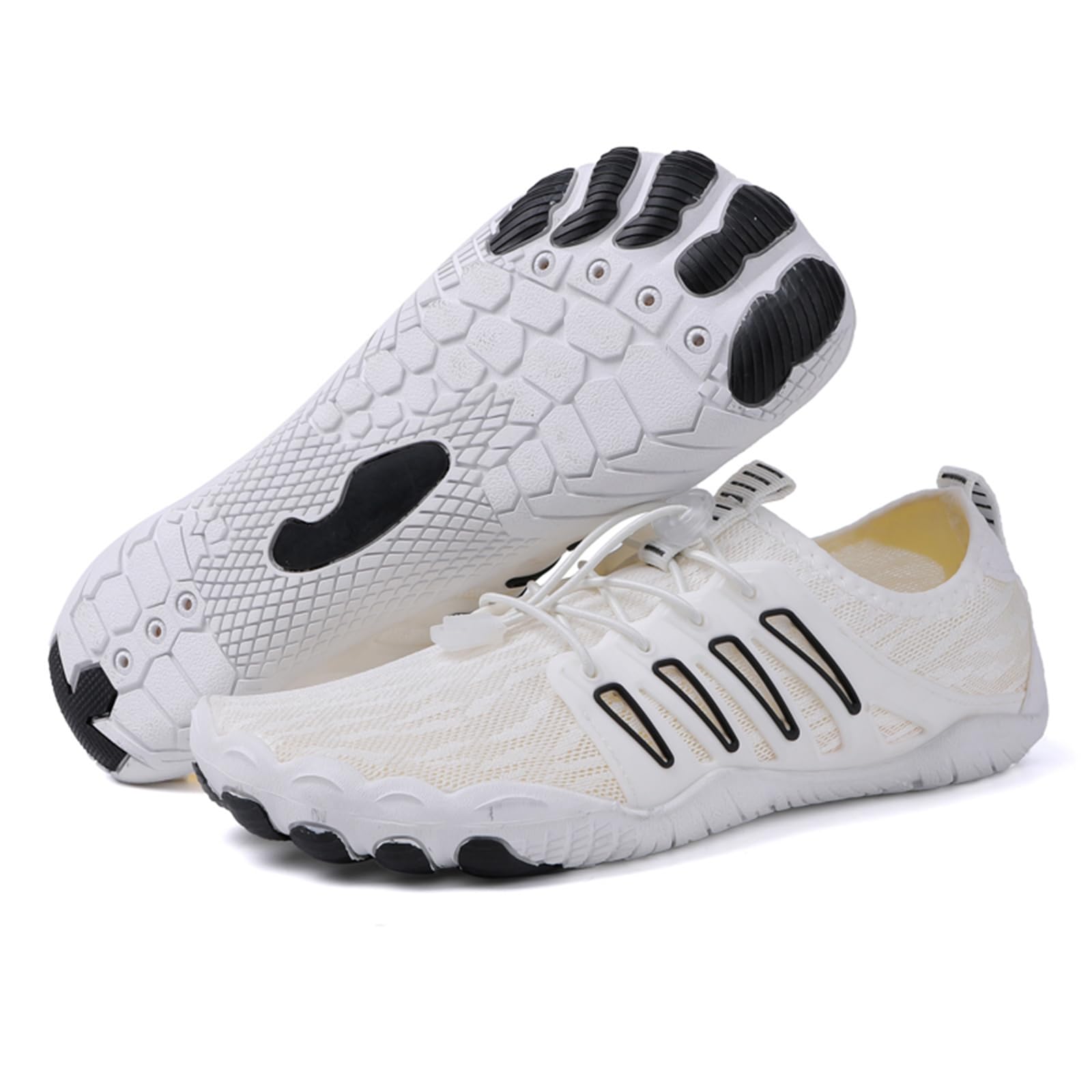 AONETIGER Zapatos de Agua Hombre Mujer Barefoot Zapatillas de Deportes Acuaticos Transpirable Ligeras Secado Rápido Descalzos Trail Calzado para Fitness Playa Vela Snorkel