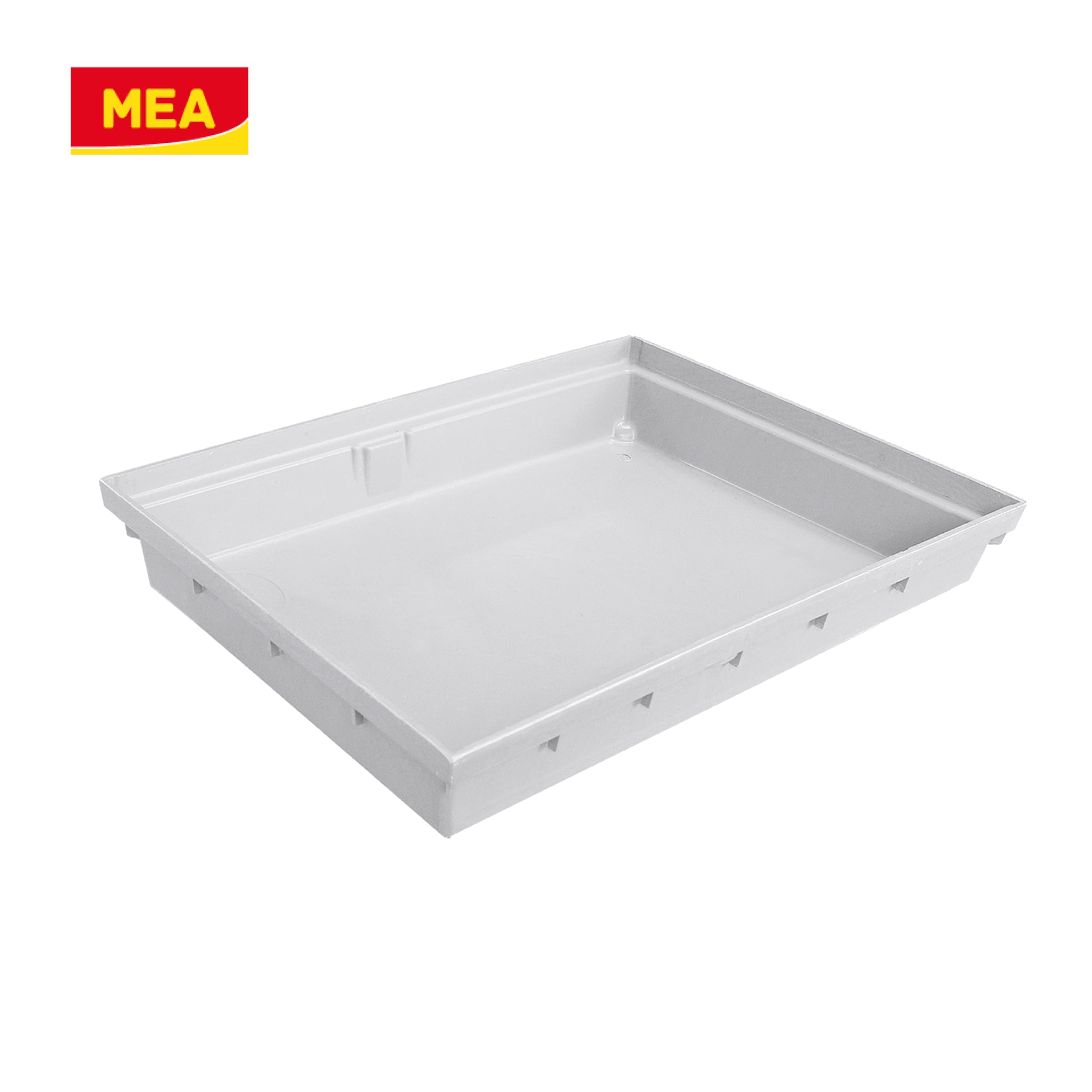 MEA SMC Einbau-Fußmatte, 75 x 50 x 8 cm, mit Metallgitter – für Eingangsbereiche von Gebäuden – strapazierfähig und pflegeleicht