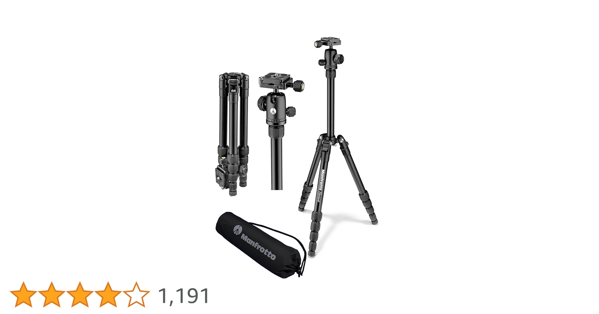 Manfrotto Elementトラベル三脚 スモール ブラック Amazon | マンフロット(Manfrotto) Elementトラベル三脚