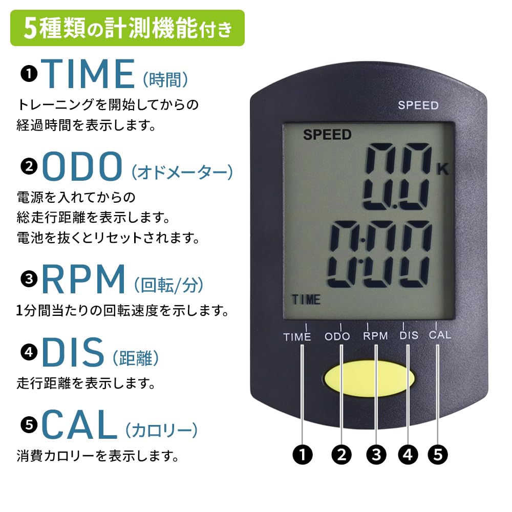 Amazon.co.jp: UPstore エアロバイク ミニ フィットネスバイク