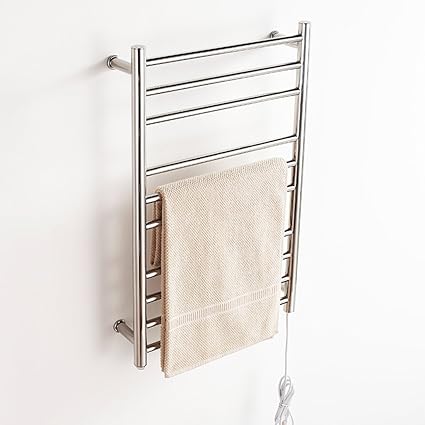 Cnspin Casa Portátil Toallero Calefactado Baño Acero ...