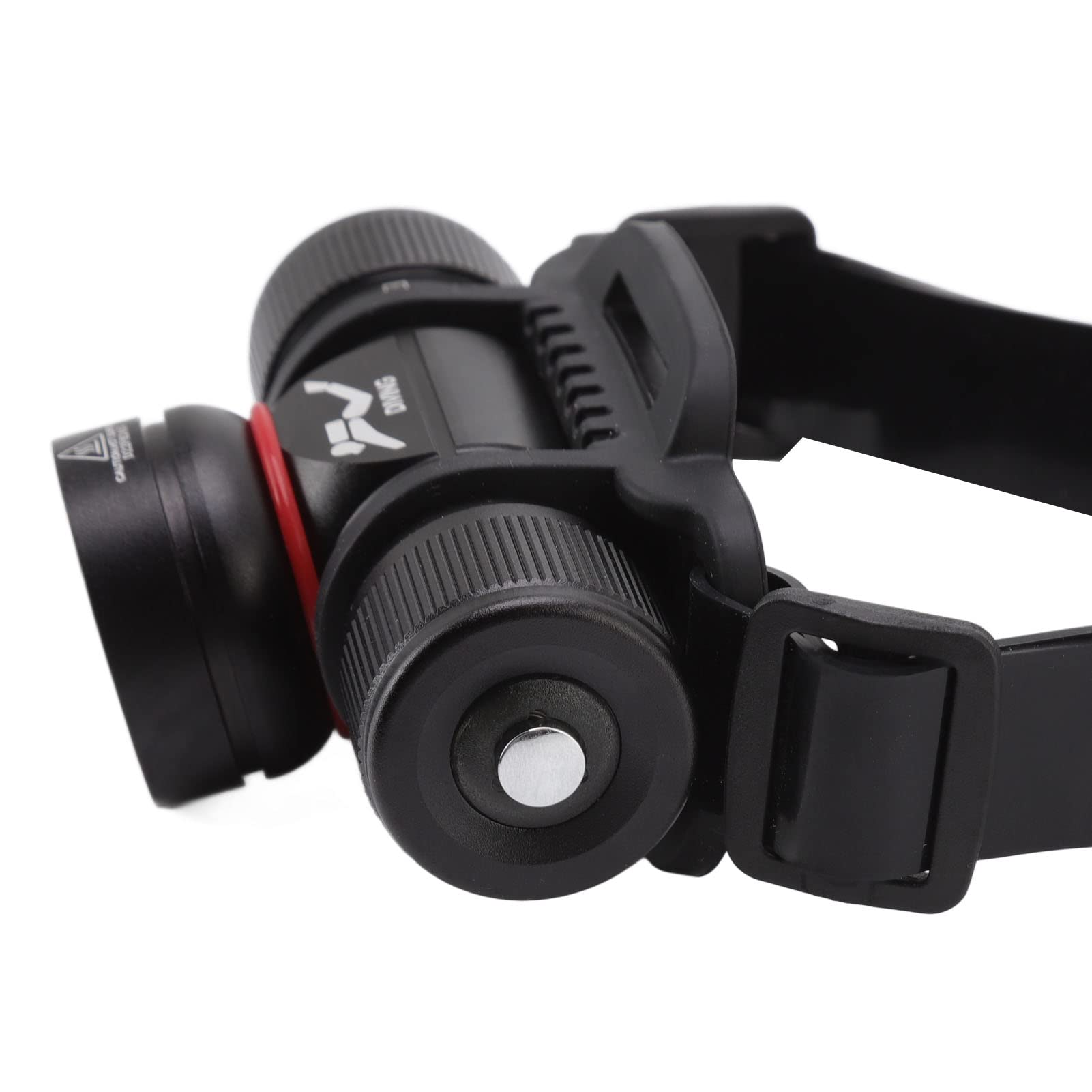 Lampe Frontale de Plongée Lumineuse 1000lm, étanche en Alliage