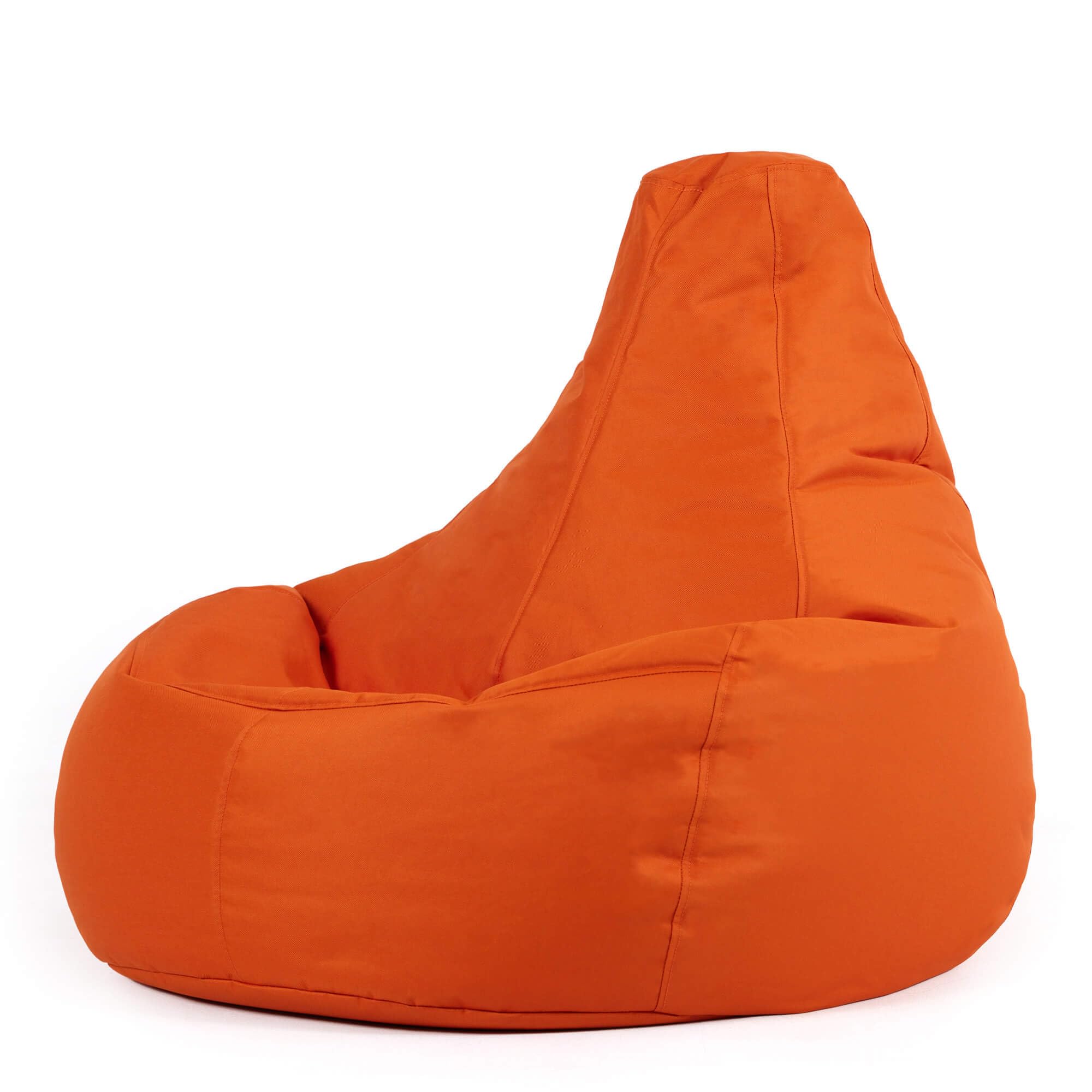 Bean Bag Bazaar Dalton Gaming Bean Bag Chair, Burnt Orange, Water Resistant Fabric, Recliner Beanbag for Indoor and Outdoor Use with Filling Included, Gaming, Bedroom, Living Room, Garden