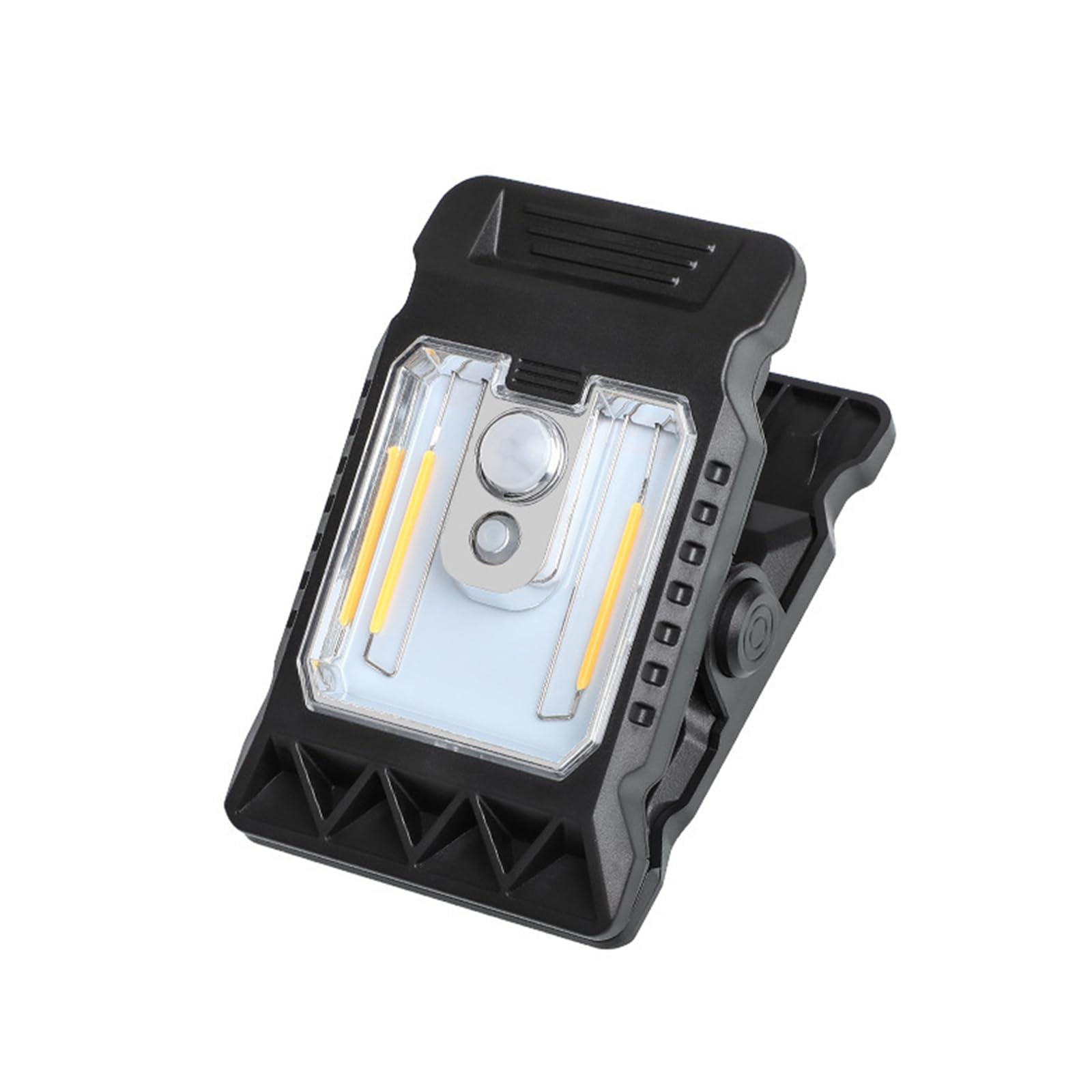 Maxtonser Solar Power Clip On Lamp Motion Detection High Brightness For Outdoor Camping Tent Pathway And Patio Lighting