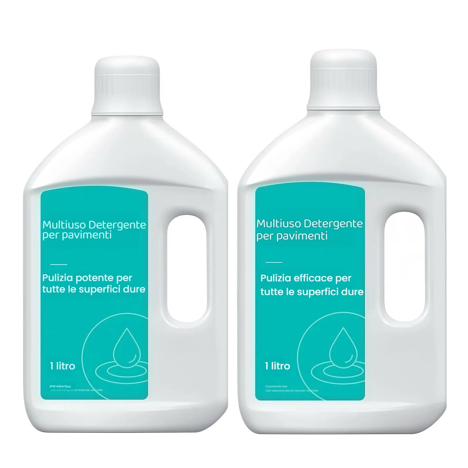 Solución De Limpieza De Pisos De Botella De 1 Litro Compatible Con Dreame La Solución De Aspiradora De Pisos, Sin Residuos Ni Rayas, Para Una Limpieza Profunda(2 bottiglia)