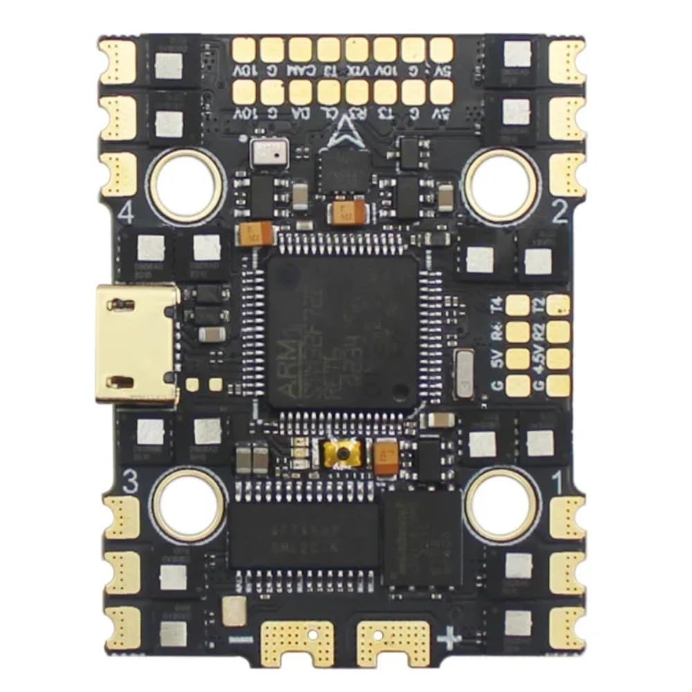 F722 AIO Podwójny BEC F7 kontroler lotu 32Bit 40A 50A 4w1 ESC 2-6Sfit for RC FPV Freestyle wykałaczka Drone(F722 40A AIO)