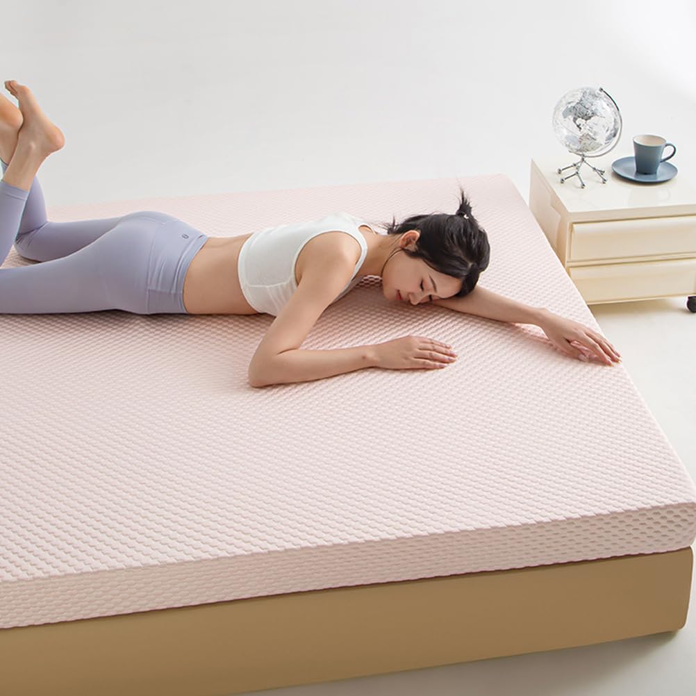 LDLCYCN D,90x190cm, Japanese Futon Mattress Topper Traditional Floor Mattress Pad with Zipper Dustproof Cover Thicken 5Cm/2In Roll Up Tatami Mat Sleeping Mattress for Camping Dormitory