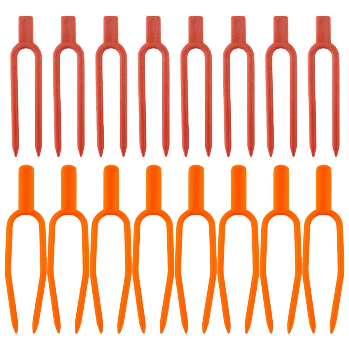 Fixation de fraisiers avec 400 clips de jardin en plastique PP