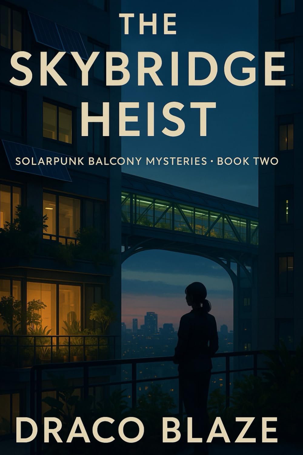 The Skybridge Heist: A Near-Future Solarpunk Cozy Mystery: 2 (Solarpunk Balcony Mysteries)