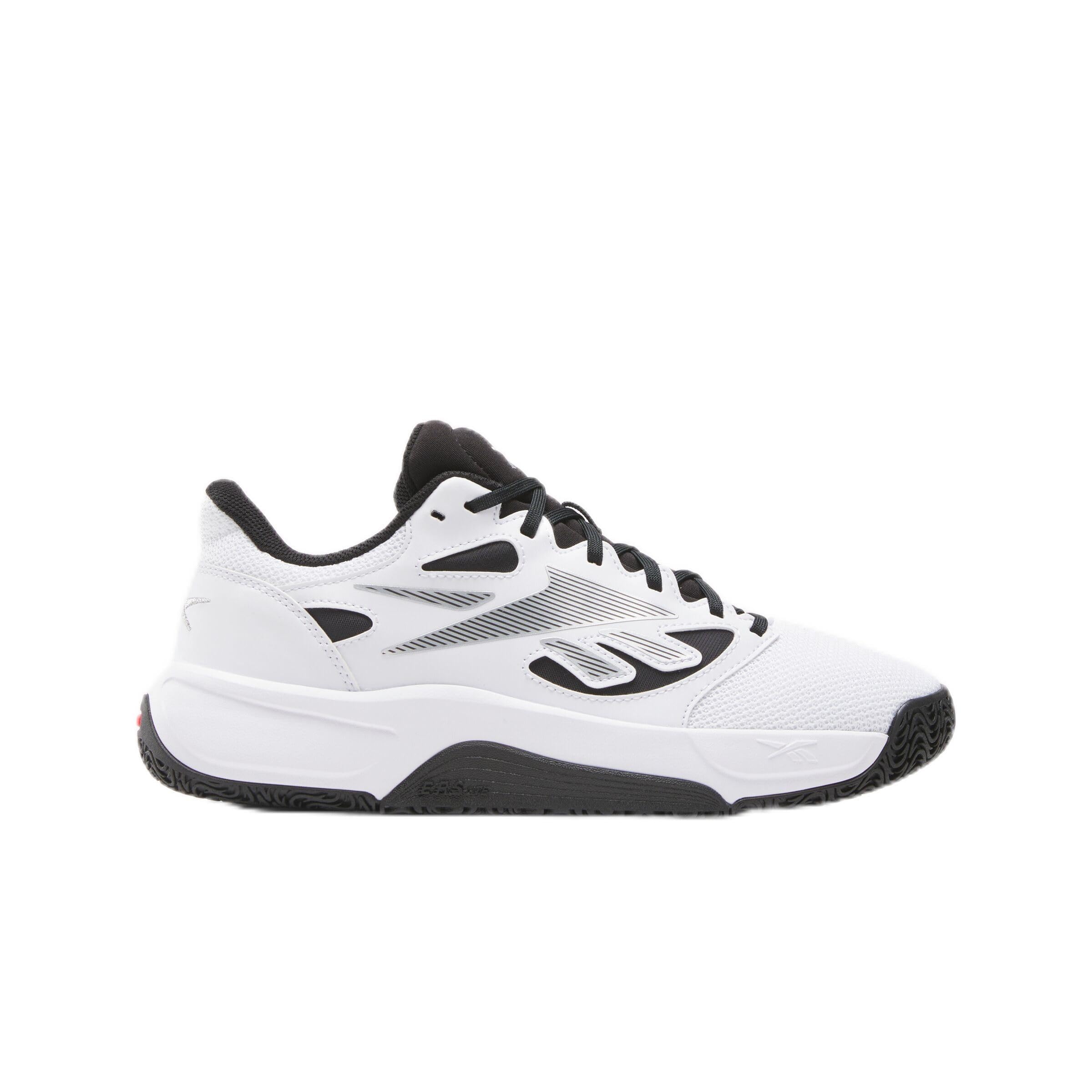 Reebok - Engine Lt Basketball Shoes  White/Black/Energy Red  Size 44