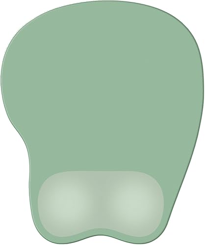 Miniatura 152 de Alfombrilla para mouse con soporte de muñeca, almohadilla antideslizante para mouse para oficina, computadora, laptop y Mac, cómoda y ligera