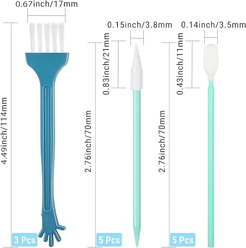 Miniatura 7 de Frienda Tapón antipolvo, cubierta de metal para puerto de teléfono, compatible con iPhone 14/13/12/11, kit de herramientas de limpieza de conector