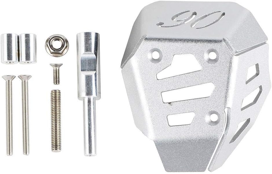 XKH- Potentiometer Throttle Guard Cover Protector Compatible with BMW R Nine T R9T Scrambler Pure Silver [B07HHMSRSV]