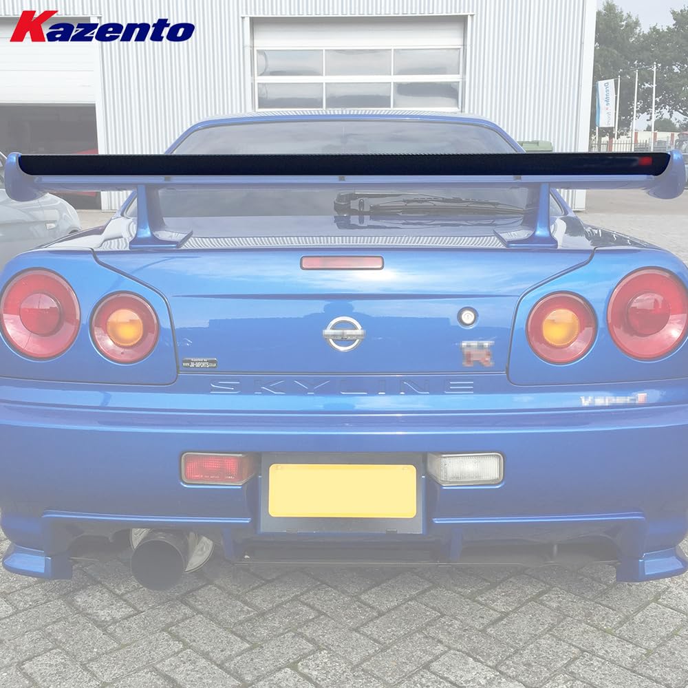 Amazon | Kazento For 日産 スカイライン R34 GTR OEM リアスポイラー